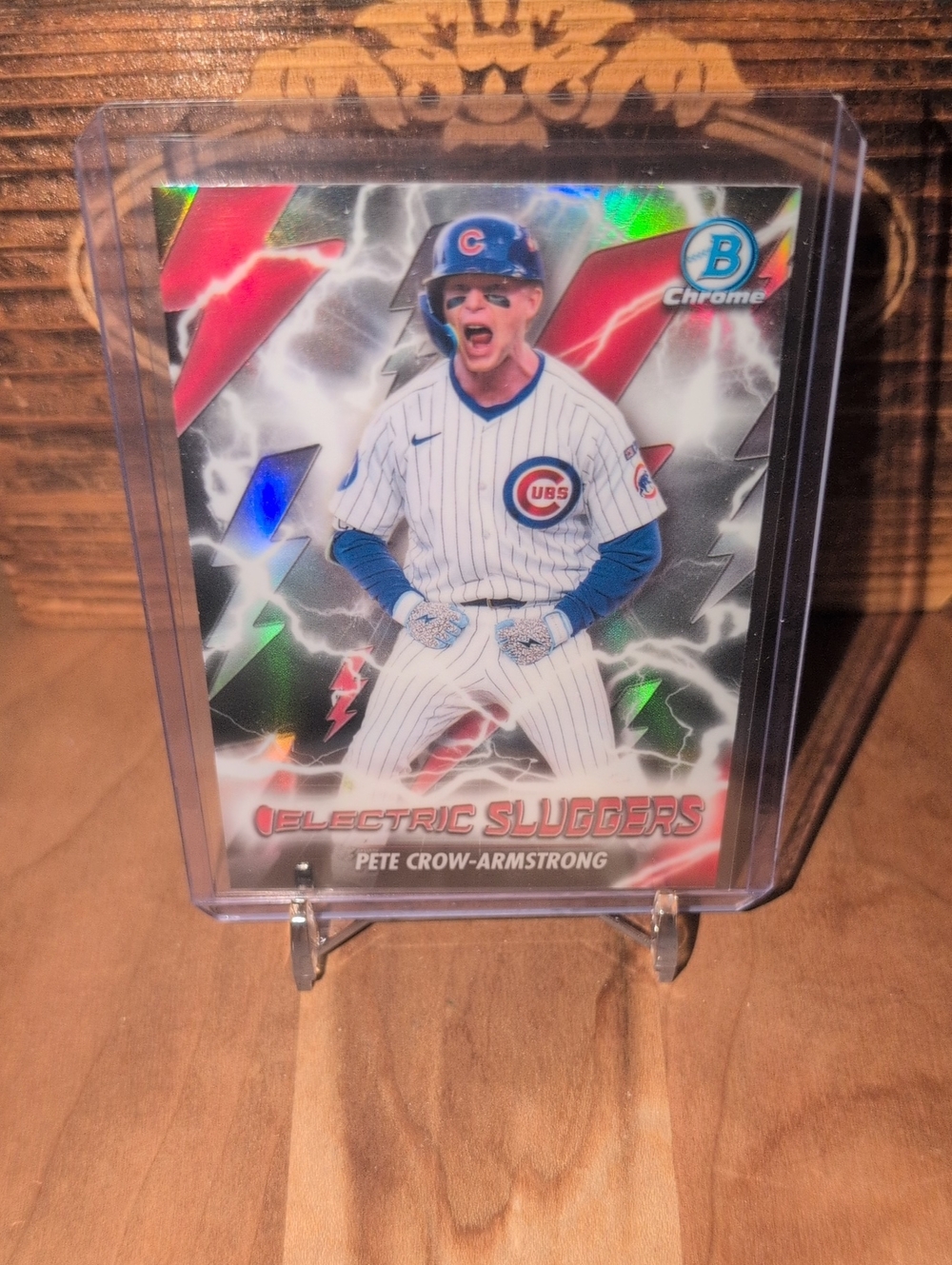 2026 Bowman Chrome Pete Crow-Armstrong Electric Sluggers Cubs